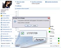 Apagar dados